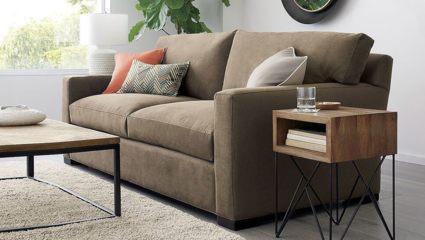 Диван Фиеста Мебель Непал велюр Vivaldi 04 кремовый