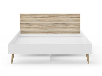 Кровать Сонум Ines Ясень ориноко + белый 200х190