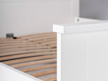 Кровать Гуд Лакк Сага белая 160х200