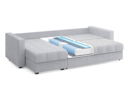 Диван Сонум Megapolis угловой Микровелюр	серый Длина 260 см