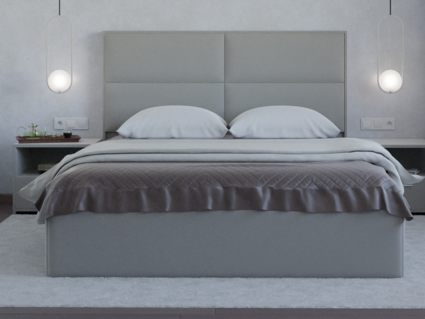 Кровать Lonax Марселла велюр Dolly-13 (с основанием) 140х200