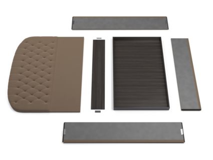 Кровать Lonax Венеция велюр Dolly-2 (с подъемным механизмом) 120х190