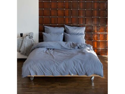 Комплект постельного белья Luxberry ЛЁН И ХЛОПОК голубой