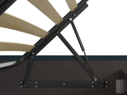 Кровать Lonax Аврора велюр Dolly-1 (с подъемным механизмом) 120х195