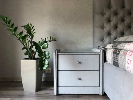 Тумба Димакс Сандрига велюр Velutto 35 уцененная 45х57