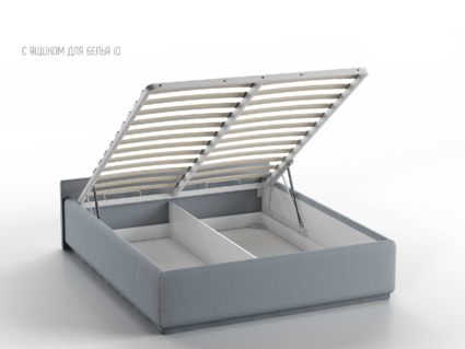 Кровать Nuvola Alba Velutto 32 (с подъемным механизмом) 160х200