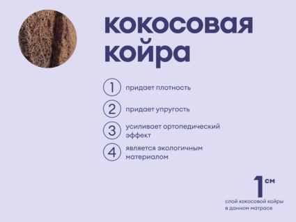 Матрас Базилик Бэби Фан 90х195