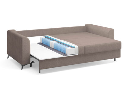 Диван Сонум Dario Рогожка деним Длина 240 см