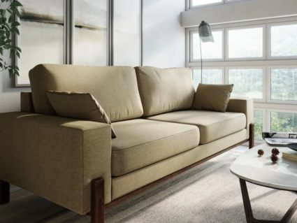 Диван Арско Хангель трехместный бежевый