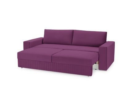 Диван Фиеста Мебель Тусон Лайт велюр Vivaldi 19 фиолетовый