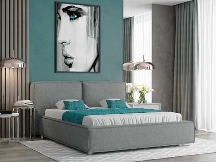 Кровать Nuvola Verde Next 001 (с основанием) 200х190