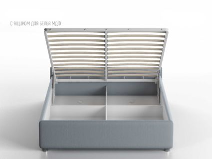 Кровать Nuvola Alba Velutto 32 (с подъемным механизмом) 160х200