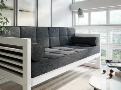 Диван Арско Сега трехместный серый