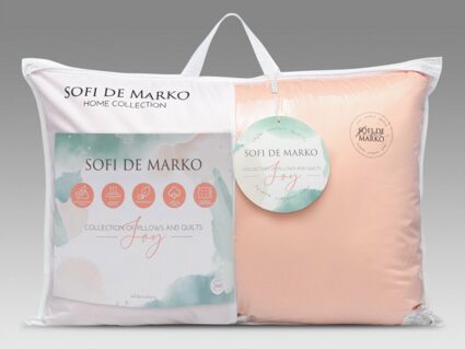 Подушка Софи де Марко Joy (персик) 70х70