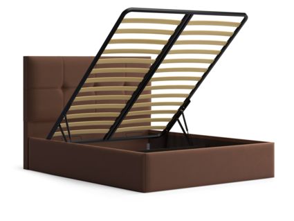 Кровать Lonax Алегра велюр Dolly-3 (с подъемным механизмом) 200х200