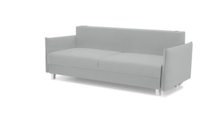 Диван Фиеста Мебель Портленд Лайт велюр Vivaldi 06 светло-серый Длина 220 см