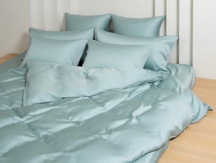 Простыня German Grass Sea Wave Brilliant Grass на резинке 180х200