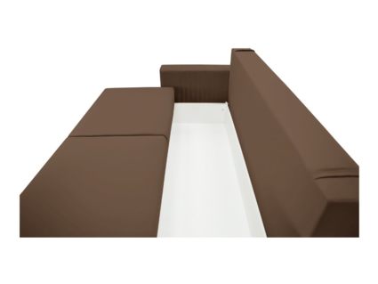 Диван Фиеста Мебель Тусон Лайт велюр Vivaldi 23 коричневый