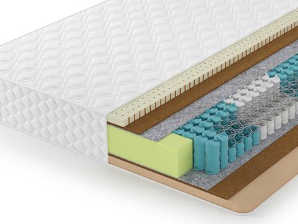 Матрас Lonax Memory-Latex Medium TFK 5 Zone 31
