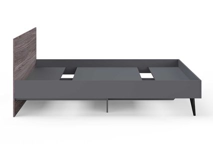 Кровать Сонум Ines Ясень анкор + серый 140х190