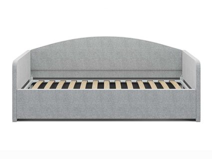 Кровать Сонум Uno Экокожа Платиновый перламутр 90х200