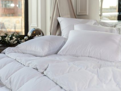 Подушка German Grass White Familie Down средняя 70х70