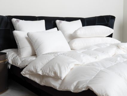 Подушка German Grass King Down Grass трехкамерная 3D с бортиком упругая 50х90