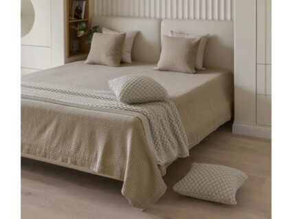 Покрывало Luxberry VEGAN бежевое 220х240