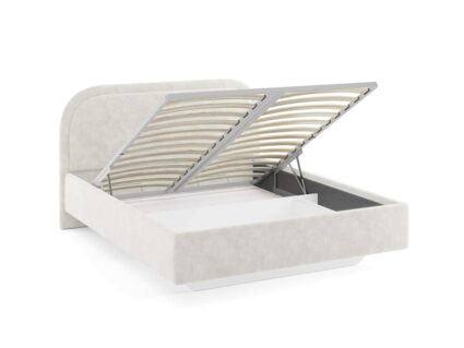 Кровать Сонум Sandra Кашемир светло-серый (с подъемным механизмом) 180х200