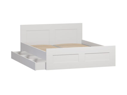 Кровать Гуд Лакк Сириус белая 160х200