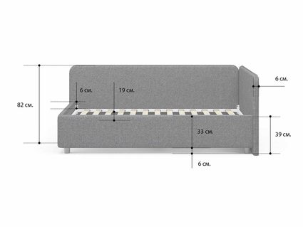 Кровать Сонум Capri Энигма Джава (с подъемным механизмом) 80х200