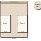 Кровать Mr.Mattress Site Box велюр Grey 90х190