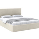 Кровать Димакс Джеффер с подъемным механизмом 180х200 экокожа Nitro White уцененная 180х200