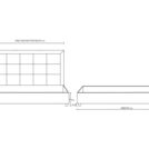 Кровать Димакс Испаньола Крем 90х190