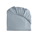 Простыня Primavelle на резинке Satin Luxe (дымчато-синяя) 160х200