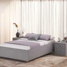 Тумба Димакс Мирано Экокожа Nitro White уцененная 49х50