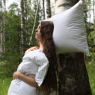 Подушка Nature’S-Natura Sanat Воздушный пух средняя 50х70