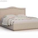 Кровать Nuvola Vicensa Style Velutto 04 (с подъемным механизмом)